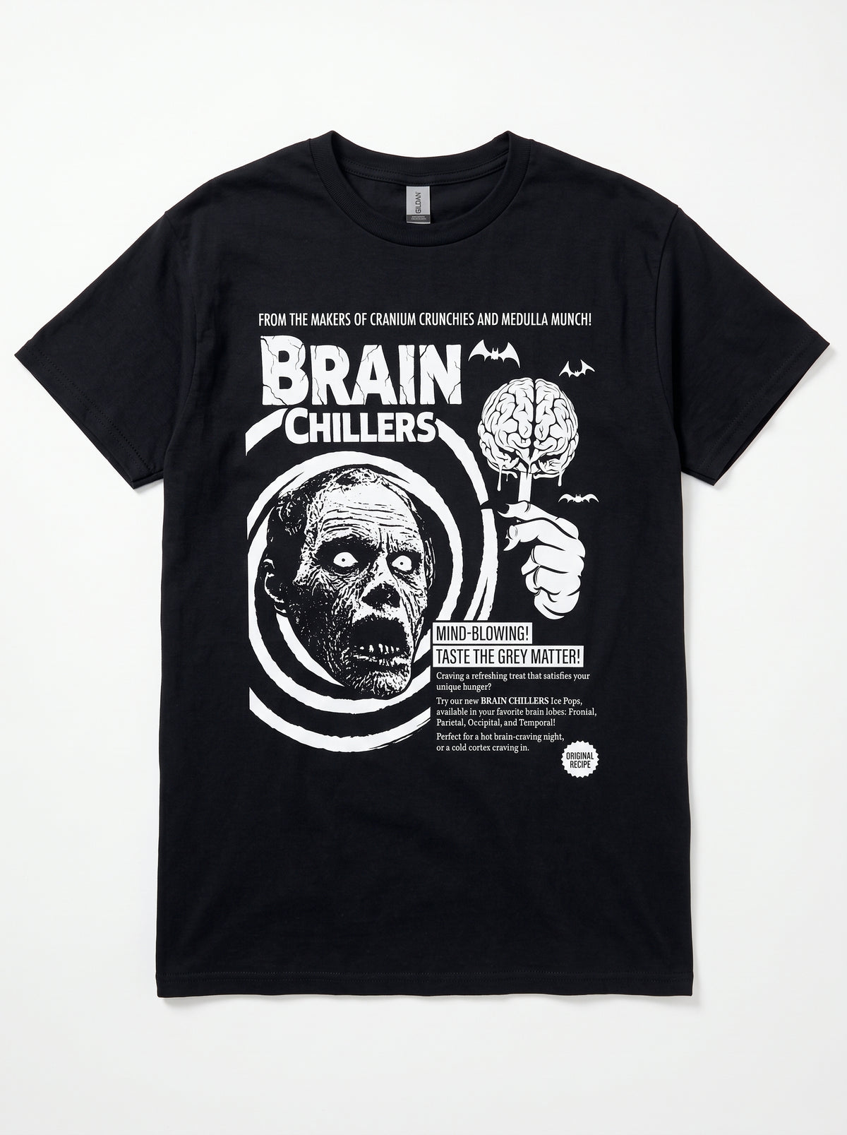 Brain Chillers Tee | Halloween Vault